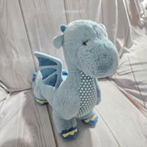 Douglas Baby Demitri Dragon Plush Toy Starlight Musical Blue 17 Inch 2023